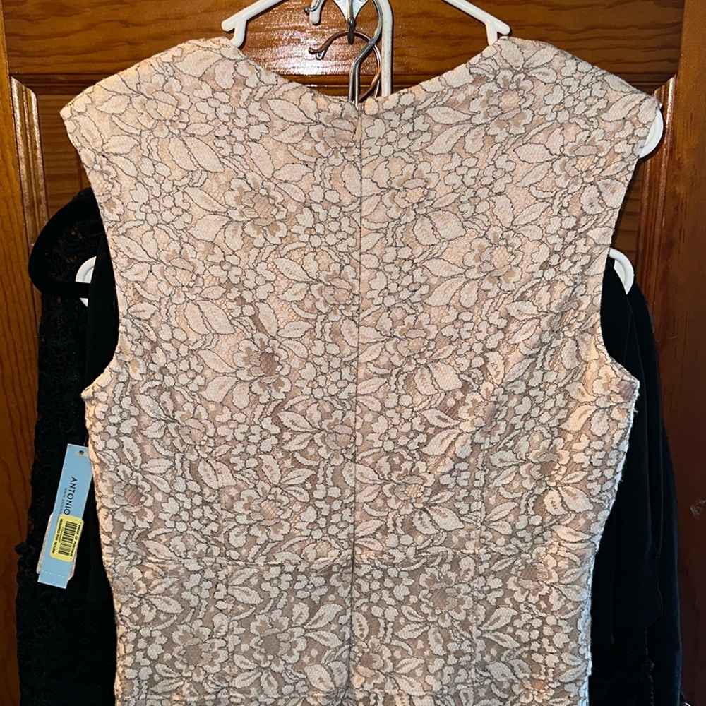 Antonio Melani Bardo cream lace dress. NWT size 8 - Picture 4 of 11